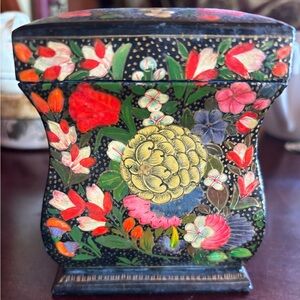 Hand painted card holder from India